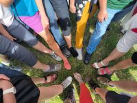 Gruppenfoto vor der Wanderung