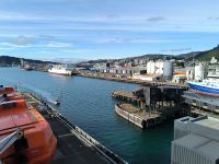 Abfahrt von Wellington 