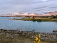 Lake Tekapo im Abendlicht 