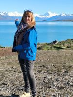 Heike am Lake Tekapo