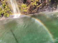 Regenbogen im Milford Sound