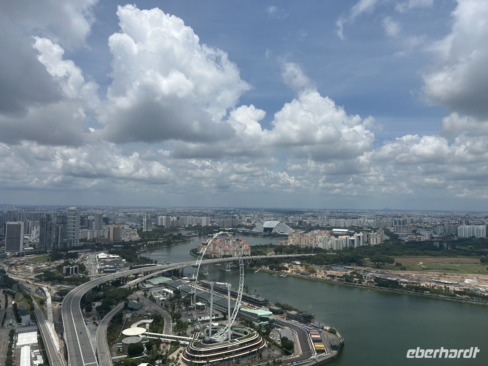 Marina Bay Sands Aussichtsplattform