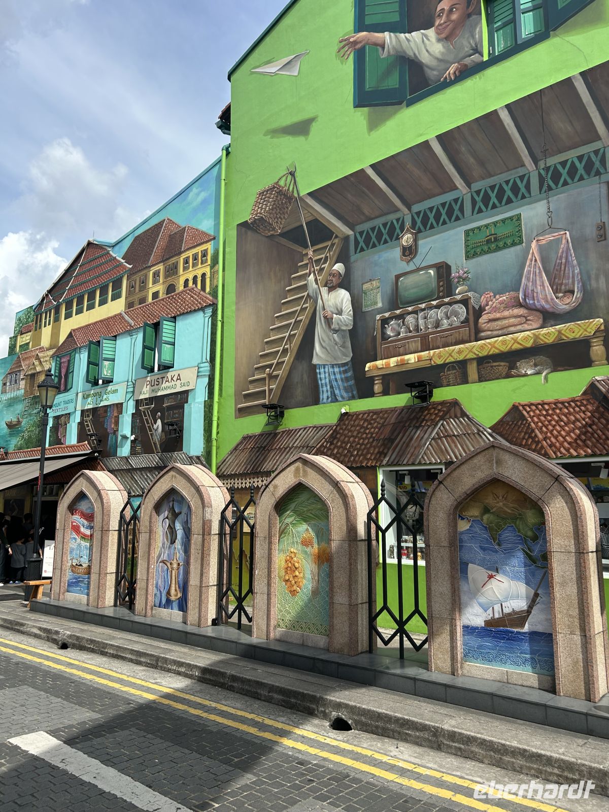 Kampong Glam Viertel Singapur