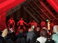 Haka Kriegstanz - Te Puia Maori-Abend