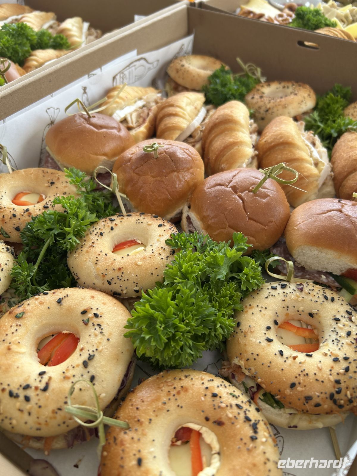 Lunch auf dem Katamaran