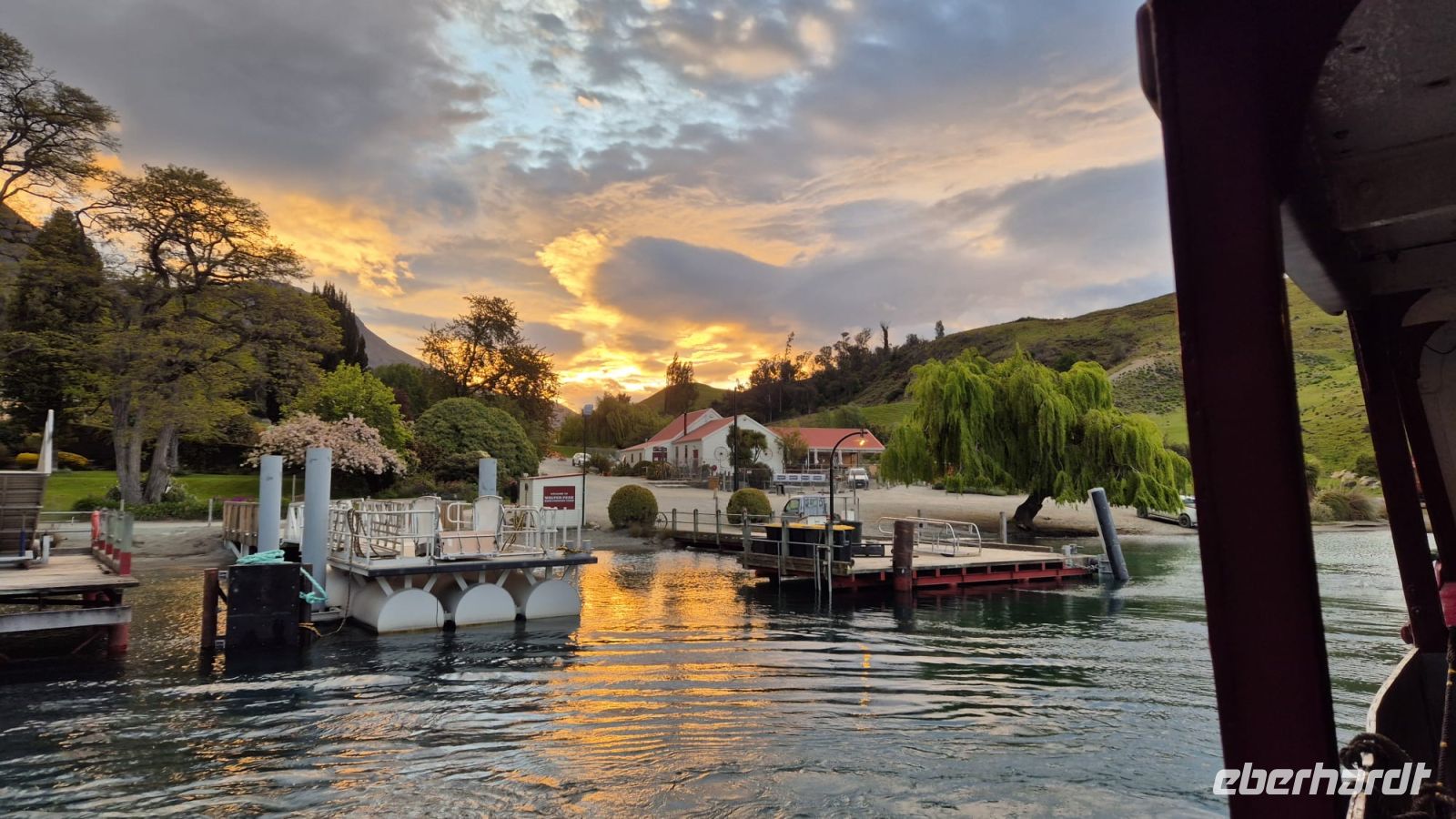 Walter Peak Country Farm Schiffsanleger