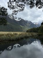 Mirror Lakes Fjordland Nationalpark