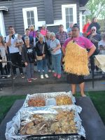 Zu Gast im Mitai Maori Village, Hangi Ofen