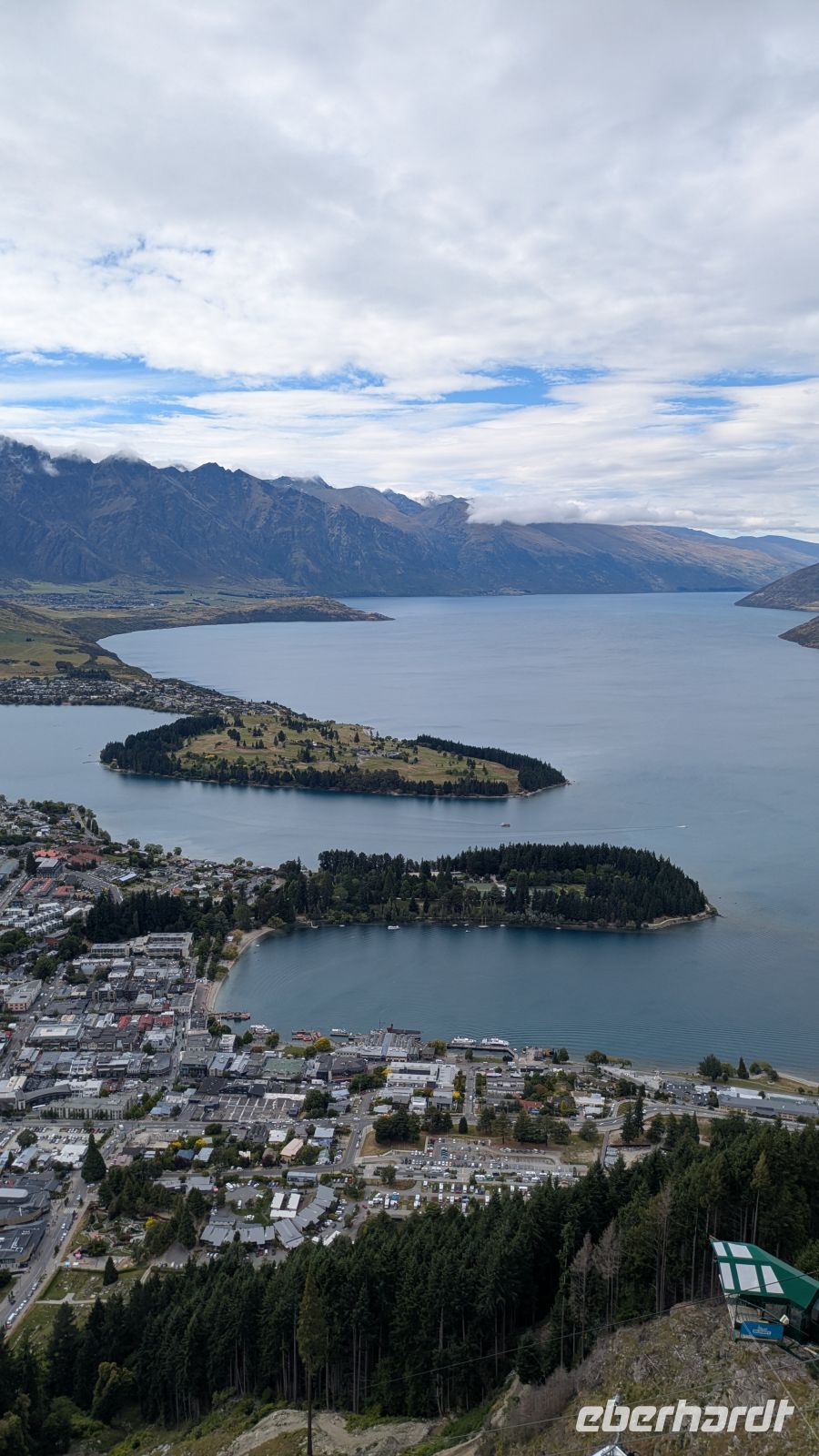 Queenstown Aussichtplattform Gondel