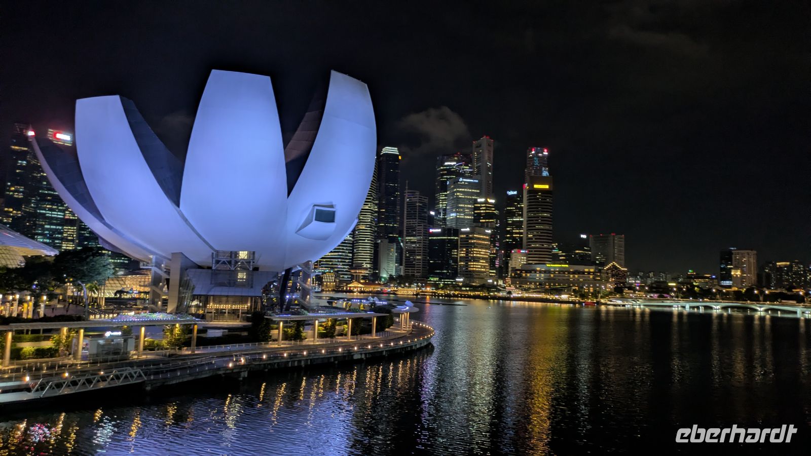 Singapur bei Nacht 