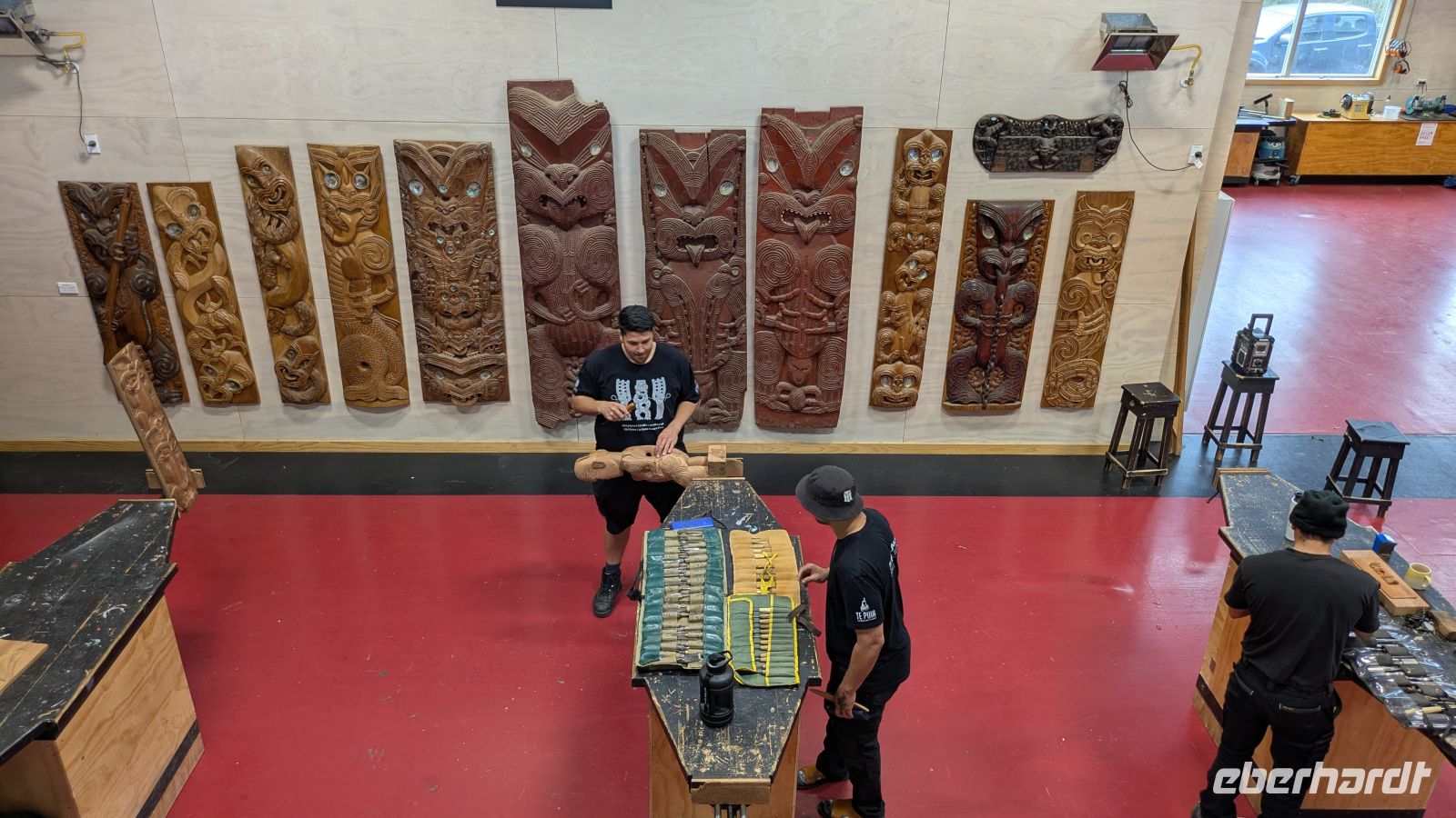 Holzwerkstatt, Te Puia