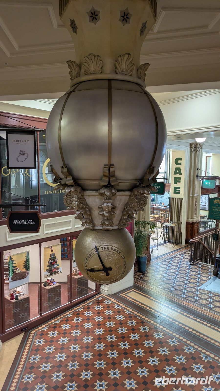Old Bank Clock, Wellington