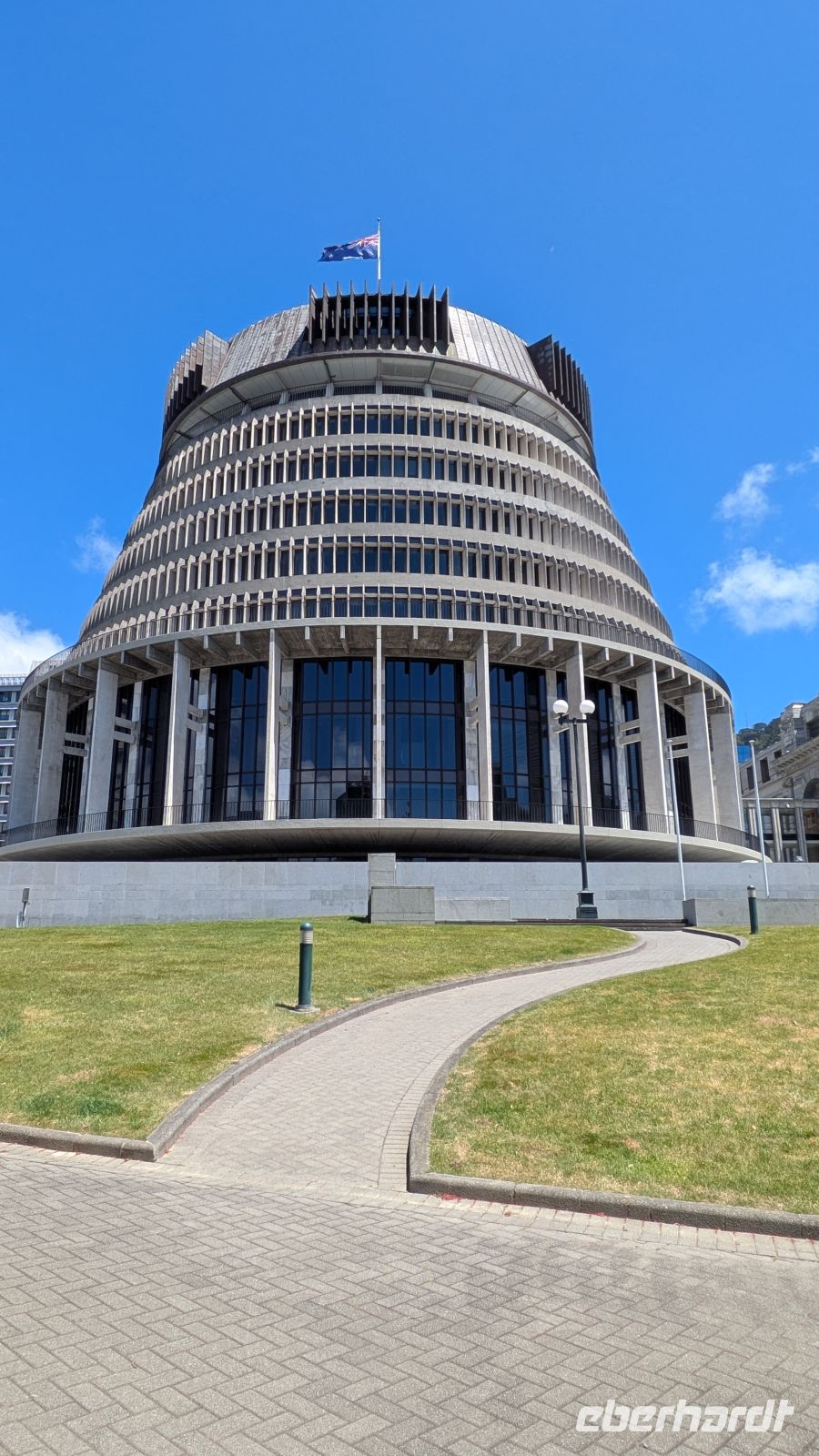 Parlamentsgebäude Beehive, Wellington