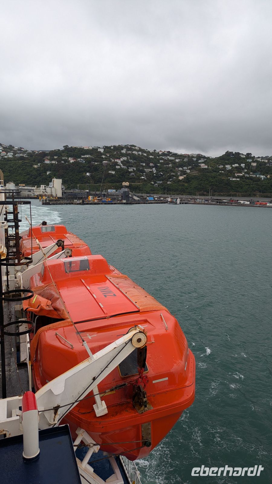 Fährüberfahrt von der Nordinsel auf die Südinsel