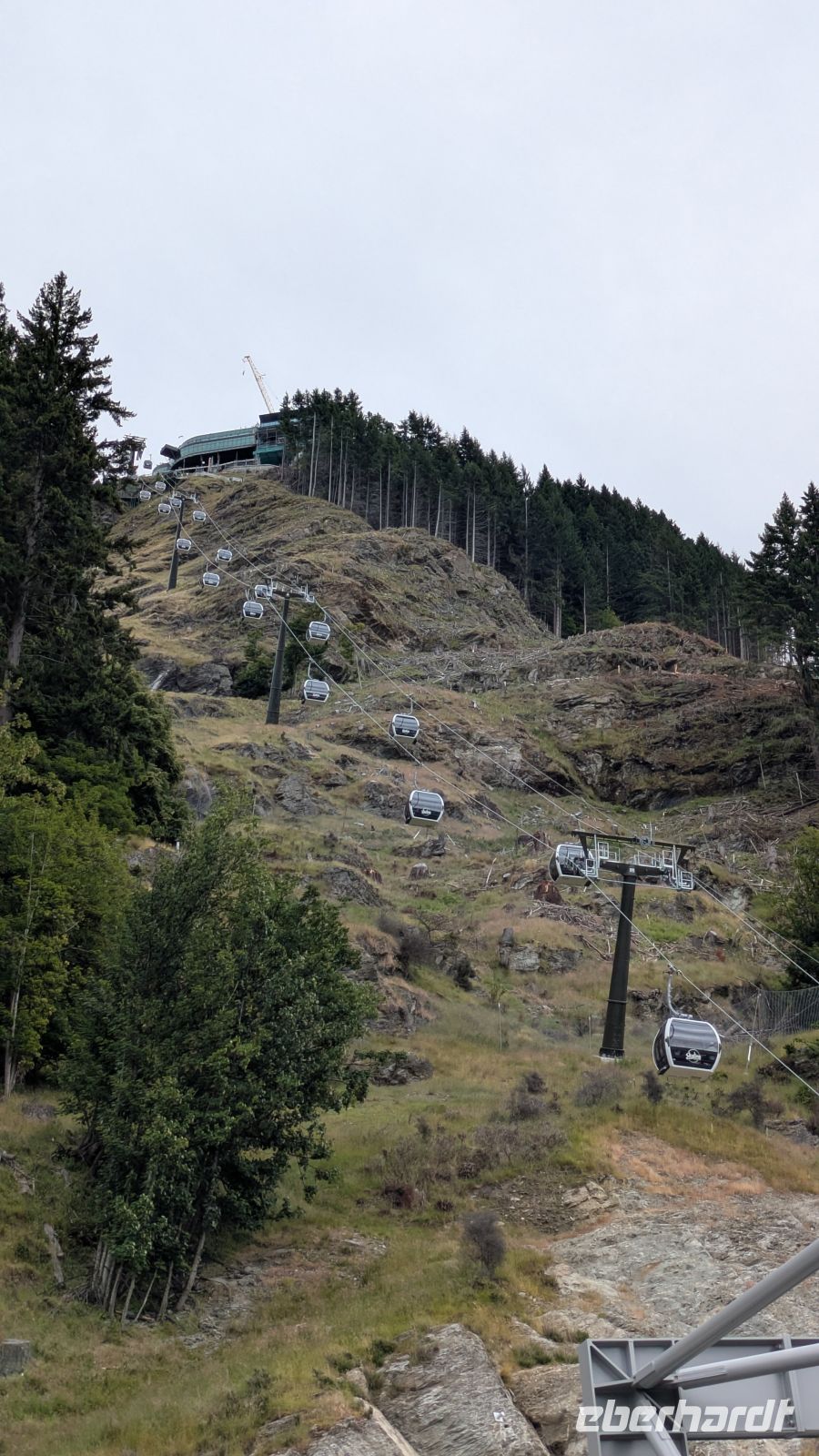 Queenstown Aussichtplattform Gondel