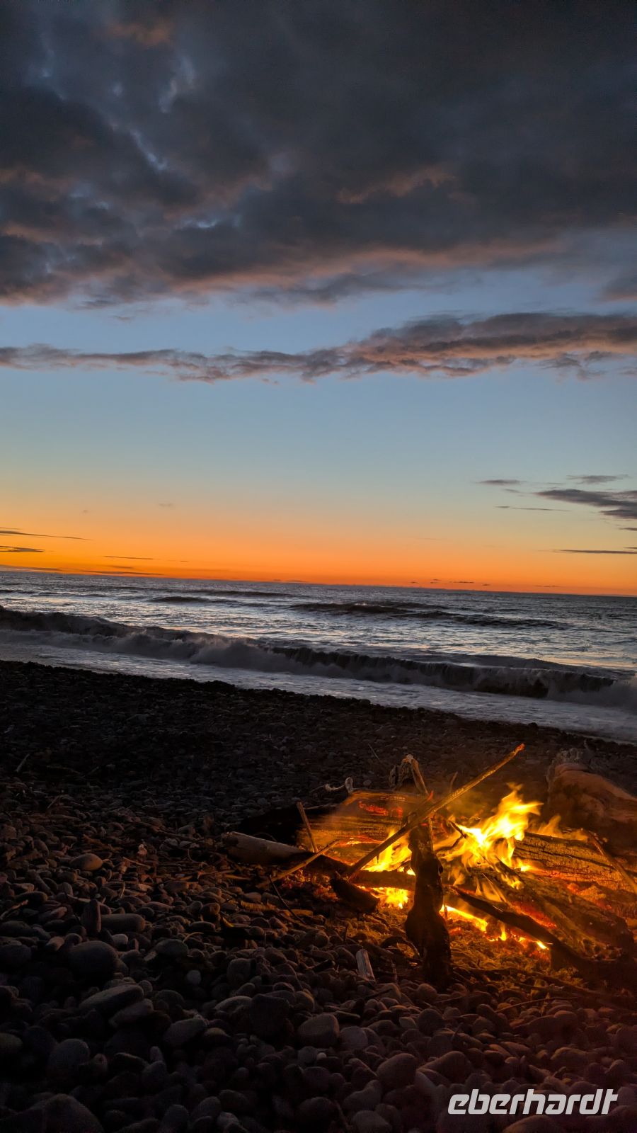 Lagerfeuer am Strand