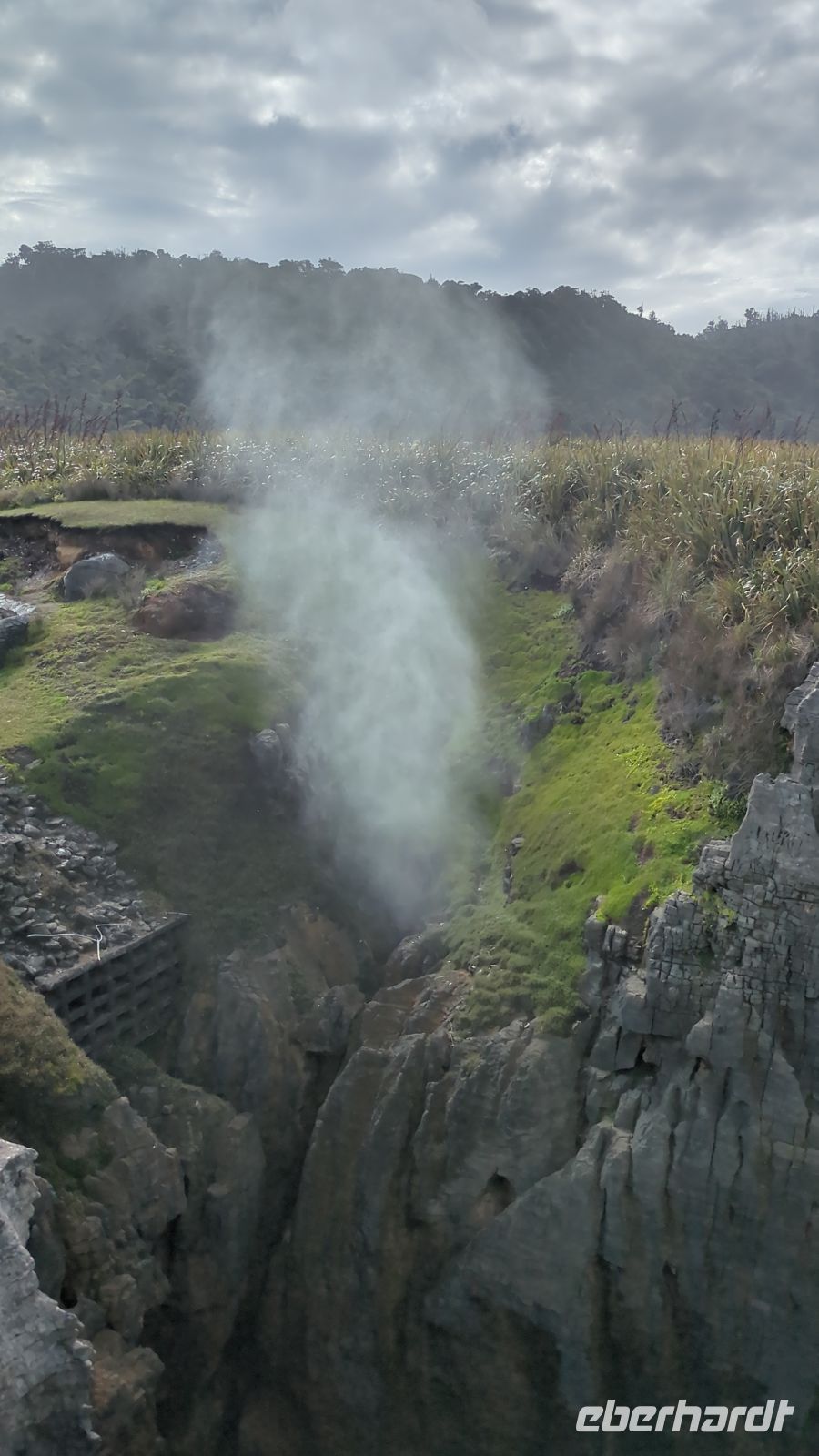Pancake Rocks und Blowholes 