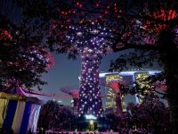 2. Tag: Ankunft in Singapur – Musik- und Lichtershow in den Gardens by the Bay