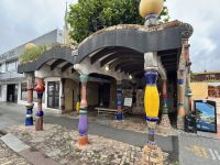 7. Tag: Paihia bis Pauanui – Hunterwasser-Toiletten in Kawakawa