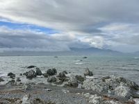 13. Tag: Wellington bis Kaikoura – Abendstimmung in Kaikoura