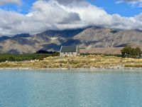 14. Tag – Kaikoura bis Lake Tekapo – Spaziergang am Lake Tekapo – Kirche des guten Hirten