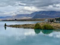 14. Tag – Kaikoura bis Lake Tekapo – Spaziergang am Lake Tekapo – Kirche des guten Hirten