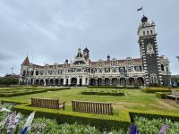 15. Tag: Lake Tekapo bis Dunedin – Bahnhof von Dunedin
