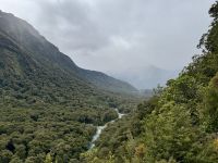 16. Tag: Dunedin bis Milford Sound – Fotostopp am Pop's View Lookout