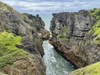 21. Tag: Greymouth bis Christchurch – Besuch der Pancake Rocks