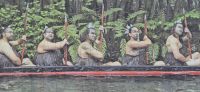 103 Maori im Kanu