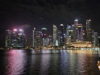 Singapur bei Nacht &ndash; &copy; Mariele Legler (Eberhardt TRAVEL)