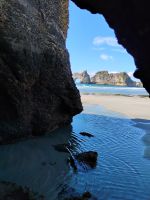 Wharariki Beach &ndash; &copy; Monika Cortese (Eberhardt TRAVEL)