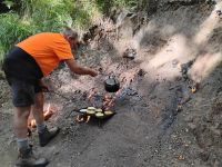 Pancakes direkt über den Natural Flames gebacken &ndash; &copy; Monika Cortese (Eberhardt TRAVEL)