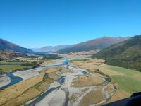 Helicopter-Flug, Makarora River &ndash; &copy; Monika Cortese (Eberhardt TRAVEL)