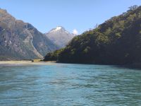 Speedbootfahren auf dem Makarora River  &ndash; &copy; Monika Cortese (Eberhardt TRAVEL)