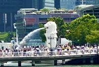 Der Merlin, Wahrzeichen Singapurs &ndash; &copy; Elisabeth Fox-Maerki (Eberhardt TRAVEL)