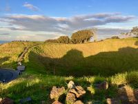 Abends beim Krater &ndash; &copy; Elisabeth Fox-Maerki (Eberhardt TRAVEL)