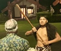 Maori Zeremonie im Te Po.  &ndash; &copy; Elisabeth Fox-Maerki (Eberhardt TRAVEL)