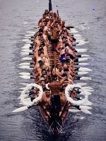 Im National Museum Maori im Einbaum &ndash; &copy; Elisabeth Fox-Maerki (Eberhardt TRAVEL)