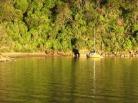 unser Ankerplatz in der Resolution Bay &ndash; &copy; Anna Stiebing (Eberhardt TRAVEL)