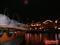 Abendstimmung am Singapore River