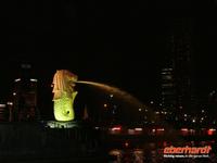 Der Merlion, Wahrzeichen Singapores