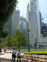 Blick auf die Skyline