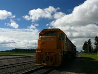 Die defekte Lok wird getauscht