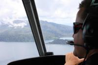 fakultativer Helikopter-Rundflug über den Vulkanen