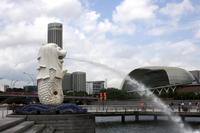 Merlion - das Wahrzeichen von Singapur
