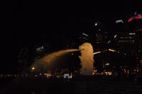 Singapur  Wahrzeichen Merlion