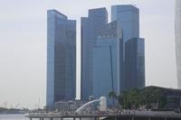 Singapur Wahrzeichen Merlion
