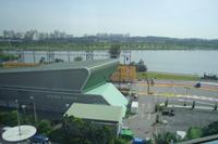 Ausblicke aus dem Singapore-Flyer