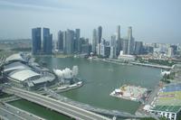 Ausblicke aus dem Singapore-Flyer